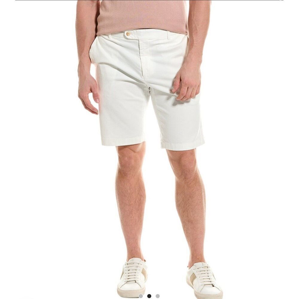 J.McLaughlin Solid‎ Oliver Short white mens size 38 with 10 inch inseam